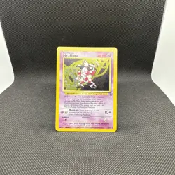 Vintage 1999 Pokemon Mr. Mime Card Holo 6/64 Jungle MP/HP - Image 2