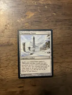 Wizards Magic Thrumming Stone Coldsnap Legendary Artifact Rare Regular - Image 1