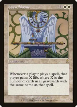 Odyssey Aven Shrine MTG Magic the Gathering NM - Image 1