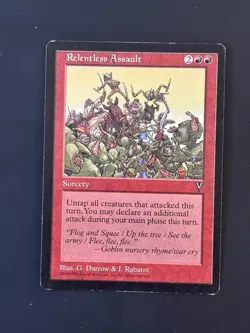 MTG Relentless Assault Visions, Magic The Gathering - Image 1