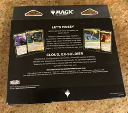 MTG FF: Limit Break Cloud, EX Soldier Commander Deck Game Edition New Sealed - Image 2