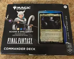 MTG Final Fantasy Yshtola Scions & Spellcraft Commander Deck BOX DAMAGE - Image 1