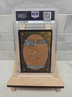 Magic: The Gathering 2021 Mordenkainen #283 AFR-Showcase Mythic Blue PSA 9 - Image 2