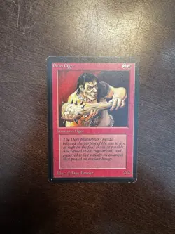 Gray Ogre Beta Lightly Played Magic the Gathering - Image 1