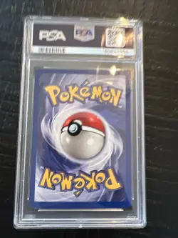 Pokemon Dark Alakazam Team Rocket 1st Edition NON Holo Rare #18 PSA 9 -805J2 - Image 2