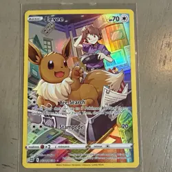 Pokemon TCG Eevee TG11/TG30 Brilliant Stars Trainer Gallery Holo Rare TG11/TG30 - Image 1