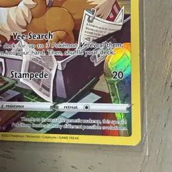 Pokemon TCG Eevee TG11/TG30 Brilliant Stars Trainer Gallery Holo Rare TG11/TG30 - Image 4