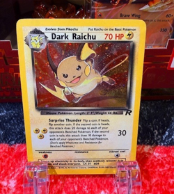 Pokemon TCG Dark Raichu 83/82 Team Rocket Holo Secret Rare - LP Great condition - Image 1
