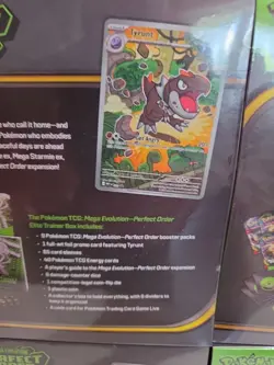 1 X Pokemon TCG: Mega Evolution Perfect Order Booster Box And 4 X Etbs - Image 3