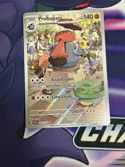Pokemon TCG Twilight Masquerade Probopass 182/167 Illustration Rare Near Mint - Image 1