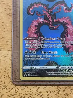2023 Pokemon TCG Crown Zenith Galarian Moltres SWSH284 Black Star Promo - Image 5