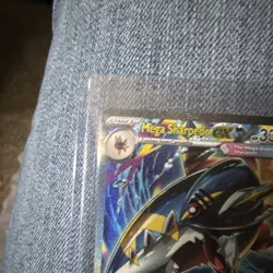 Pokemon Mega Sharpedo EX Special Illustration Rare Holo Me02 127/094 330 HP Card - Image 3