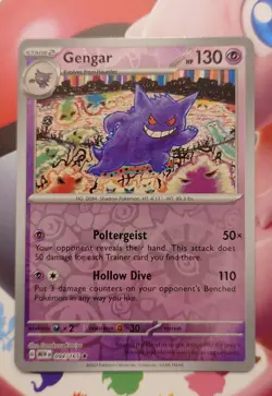 Gengar (Reverse Holofoil) - 094/165 - Scarlet & Violet 151 - Pokemon TCG - Image 1