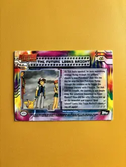 The Future Looks Bright #41 Pokemon Topps Mewtwo Strikes Back Movie MP - Image 2
