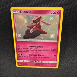 Diancie SV36/SV94 Shiny Holo Rare - 2019 Pokemon Hidden Fates NM - Image 1