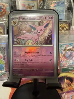Pokemon Espeon Master Ball Pattern Sv Prismatic Evolutions 033/131 Rare Holo - Image 1