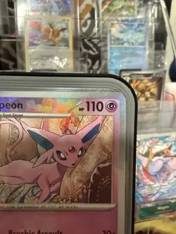 Pokemon Espeon Master Ball Pattern Sv Prismatic Evolutions 033/131 Rare Holo - Image 3