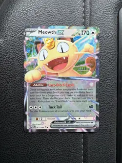 Pokemon TCG Meowth EX Perfect Order 062/088 English NM - Image 1