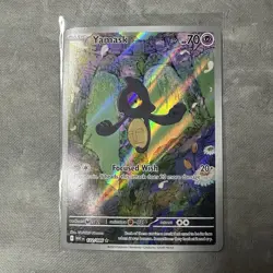 Pokemon TCG Yamask 122/086 White Flare Illustration Rare Holo - Image 1