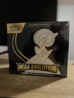 Pokemon Mega Evolution Elite Trainer Box ETB Black Edition Factory Sealed New - Image 1