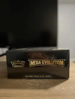 Pokemon Mega Evolution Elite Trainer Box ETB Black Edition Factory Sealed New - Image 4