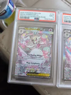 Pokemon Mega Gardevoir EX 178/132 Mega Evolution Set Pair JP &EN PSA 10 &9 - Image 1