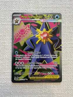 Mega Starmie ex 102/088 Me03: Perfect Order Pokemon NM - Image 1