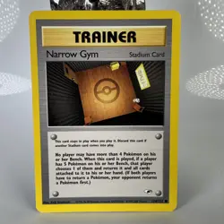 Pokemon TCG Narrow Gym Gym Heroes 124/132 Regular LP - Image 1