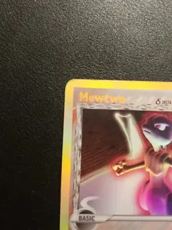 1x Pokemon Mewtwo 12/113 Ex Delta Species Reverse Holo Stamped Moderately Play - Image 3