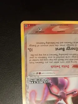 1x Pokemon Mewtwo 12/113 Ex Delta Species Reverse Holo Stamped Moderately Play - Image 5