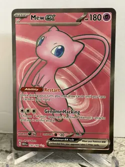 Pokemon Mew ex 193/165 Sv: Scarlet & Violet 151 Ultra Rare Full Art - Image 1
