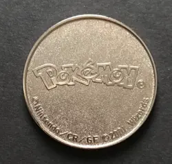 Lugia Pokemon Coin Metal Wizards 2001 Silver Original WOTC Of The Coast RARE - Image 2