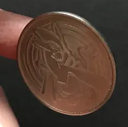 Lugia Pokemon Coin Metal Wizards 2001 Silver Original WOTC Of The Coast RARE - Image 5