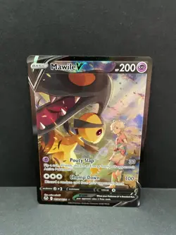 Pokemon TCG Mawile V TG17/TG30 Swsh12: Silver Tempest Trainer Gallery Holo - Image 1