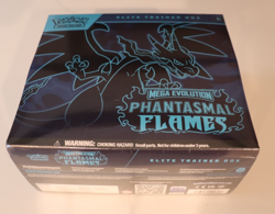 Pokemon TCG Mega Evolution Phantasmal Flames Elite Trainer Box ETB - Image 1