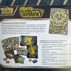 POKEMON CENTER EXCLUSIVE Surging Sparks Elite Trainer Box (Sealed) - Image 2