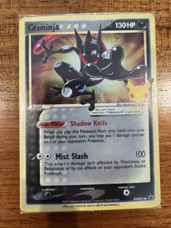 SEALED Pokemon Greninja Gold Star Promo Black Star SWSH144 Celebrations Mint! - Image 1