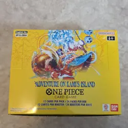 Unsealed One Piece Card Game Adventure on Kami's Island Booster Box English - Image 1