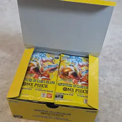 Unsealed One Piece Card Game Adventure on Kami's Island Booster Box English - Image 2