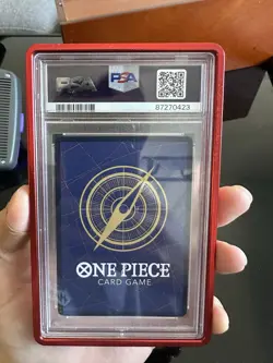 PSA 10 Monkey D. Luffy Oda Signed ST01-012 Awakening of New Era - Image 2