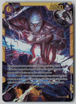 Enel SEC OP15-118 2026 - One Piece TCG - Adventure on Kami’s Island ENGLISH - Image 1