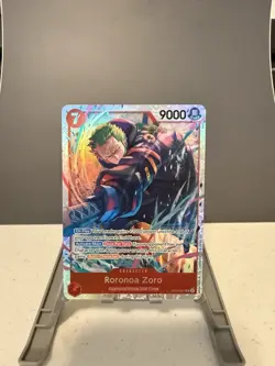 One Piece CCG Roronoa Zoro EB04-007 Egghead Rush Foil 9000 Power 7 Cost - Image 1