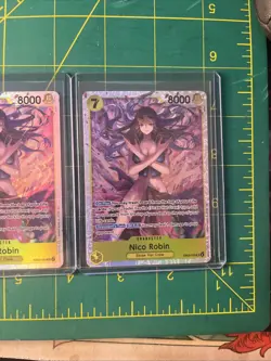One Piece TCG Nico Robin SR Eb03-055 X4 Playset Near Mint English - Image 5