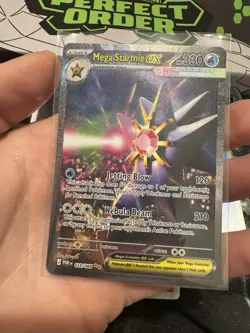 Mega Starmie EX 118/088 - SIR - Pokemon TCG: Perfect Order English PACK FRESH - Image 1