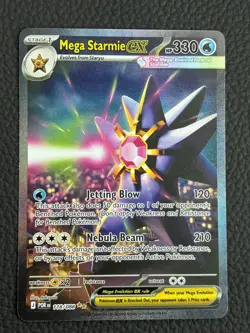 Pokemon TCG: Perfect Order. Mega Starmie EX 118/088 - SIR English PACK FRESH - Image 1
