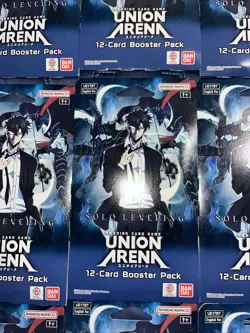 Union Arena Solo Leveling Sleeved Booster Pack English Lot of 18 - Image 2