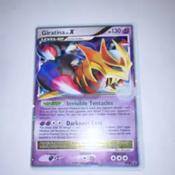 Pokemon Giratina LV.X 130 HP Diamond and Pearl Promo Holo Level-Up DP38 - Image 1