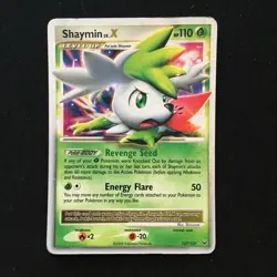 Shaymin LV.X 127/127 Pokemon Card (Holo) Moderately Played/HP - Image 1