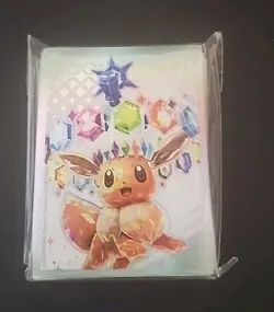 Pokemon TCG Eevee Card Sleeves x65 from Prismatic Evolutions ETB - Image 1