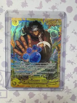 Bartholomew Kuma SEC OP12-119 Legacy of the Master One Piece Card Game English - Image 1